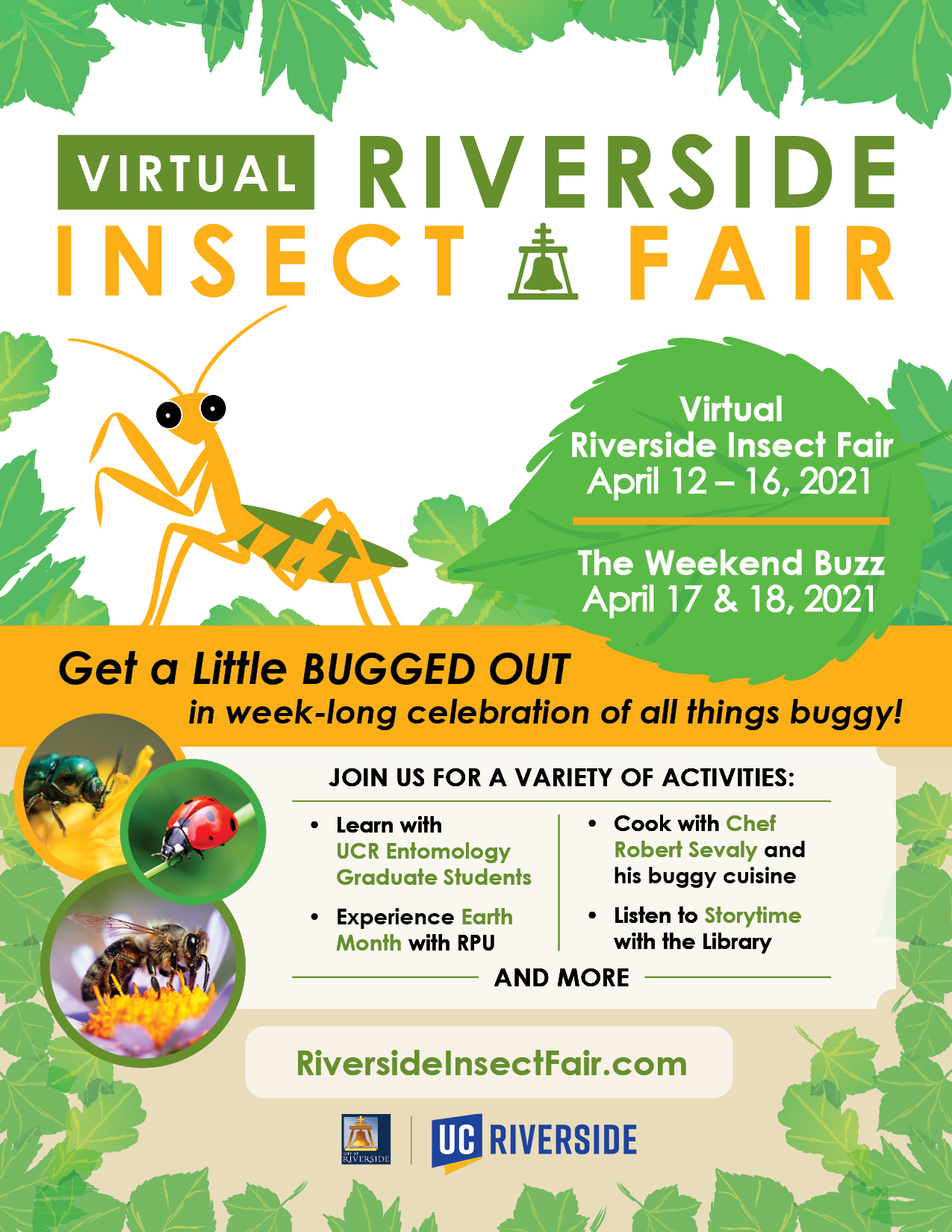 Virtual Riverside Insect Fair riversideca.gov